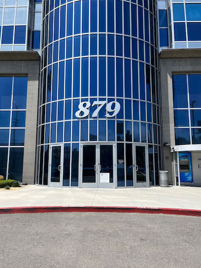 Beautify Office Front door of the Beautify office building