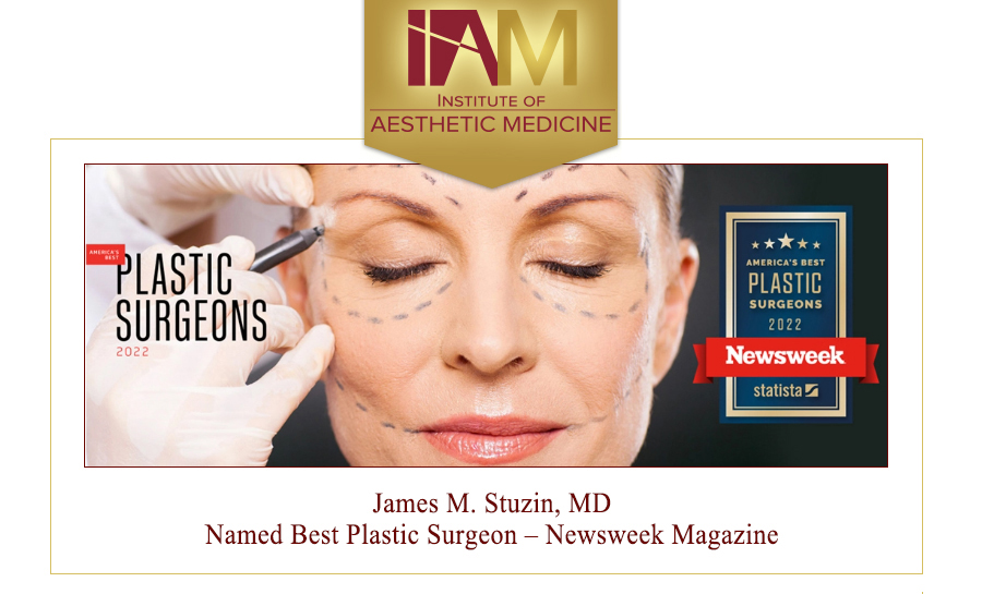 Dr. James Stuzin Named Best Plastic Surgeon – Newsweek Magazine